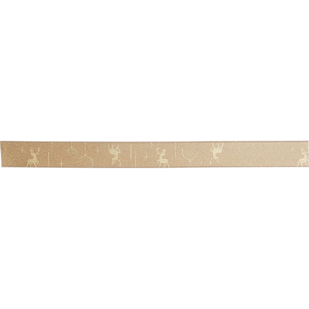 SCENES DE NEIGE ribbon 25mm