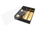 Black is black transparent 20 chocolates