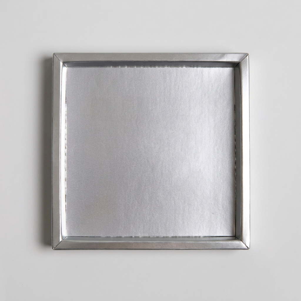 Atelier 16 Flat inlayer with Border Silver