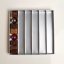 Atelier 36 Wide Rows Silver