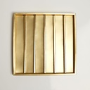 Atelier 36 Narrow Rows Gold