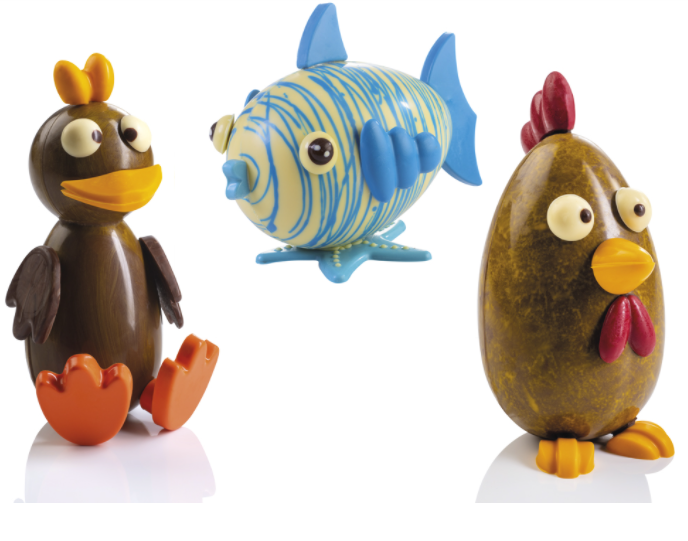 FORM - Animates eggs - 3 sortiert