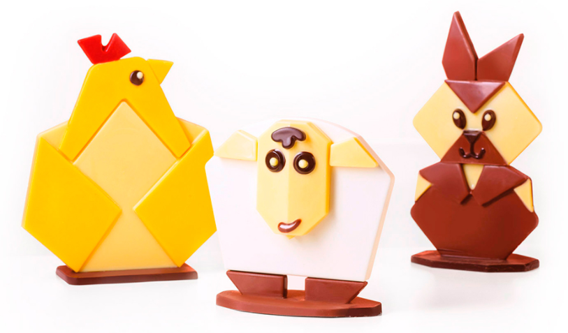 STAMPO - Origami easter - 3 assortiti
