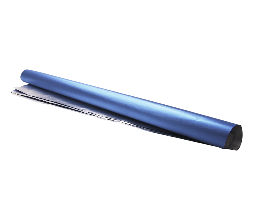 ALUMINIUMFOLIENBLATT Blau