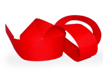 GROSGRAIN 25mm rot 20 