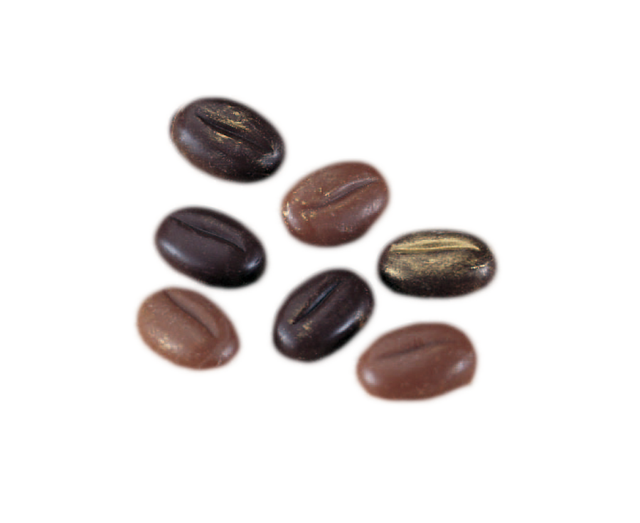 STAMPO per praline - chicco di caffè