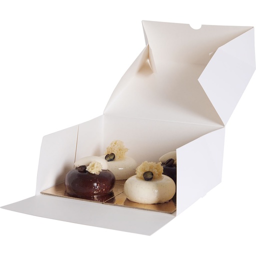 [3678*08*19*01] SCATOLA PER PASTICCERIA bianco 19