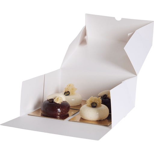 [3678*08*21*01] SCATOLA PER PASTICCERIA bianco 21