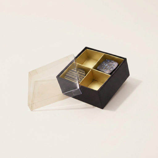 [BXT170479] Chocolate transparent 4 chocolates