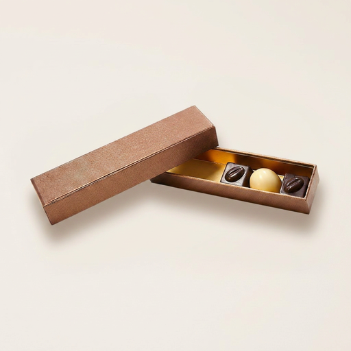 [BXR320578] Terra deksel & basis reglet doos 5 chocolade