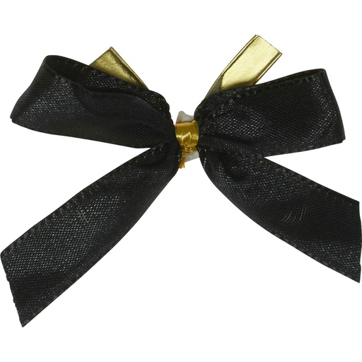 [2378*2/4063*90] CLIP fiocco nero 90